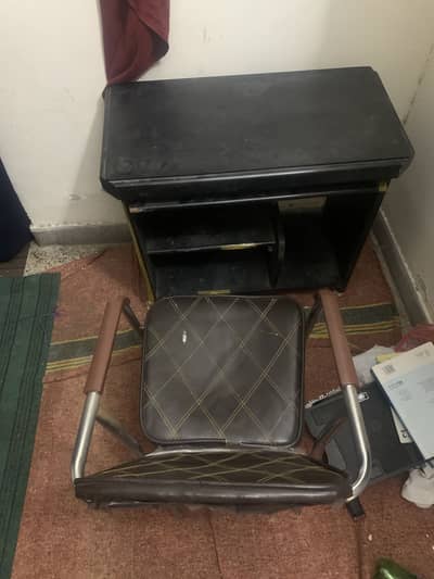 Study table and chair