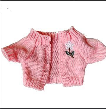 1 PCS Baby Girls Knitted Sweater Cardigan - Cute Floral Embroidery Soft Warm Winter Jacket for Toddlers R5905