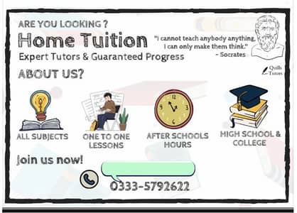 Home/Online male tutor available /home tution