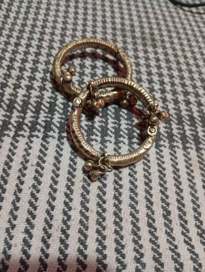 Indian jewelry silver anklets  for baby's