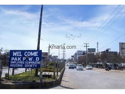 40*80 Corner Ideally Location Plot In Pwd Block-D