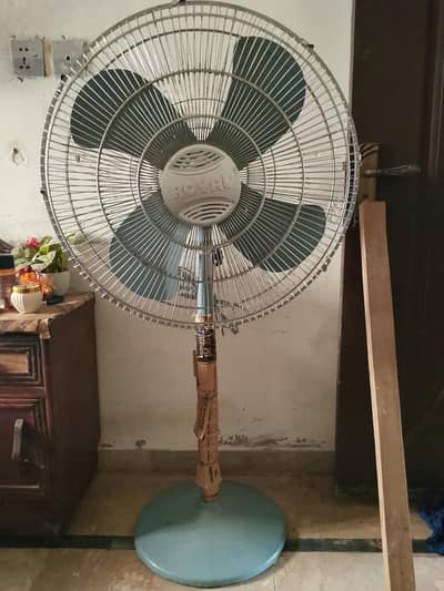 Royal pedestal fan life time warranty