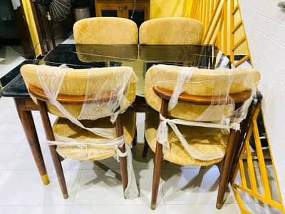 Dining table set, 4 seater