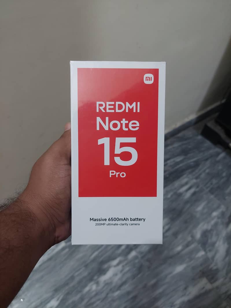 Xiaomi Redmi Note 15 Pro 0