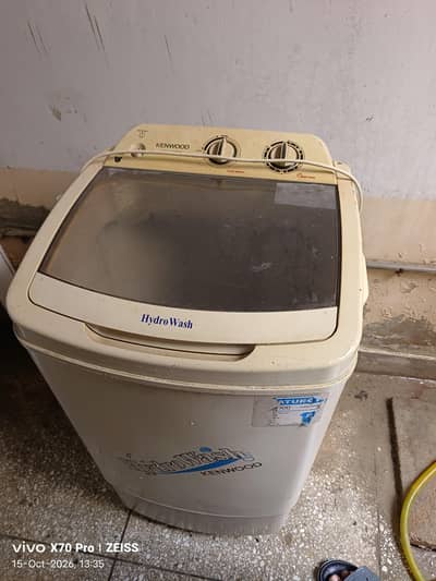 kenwood single washing machine working conditions