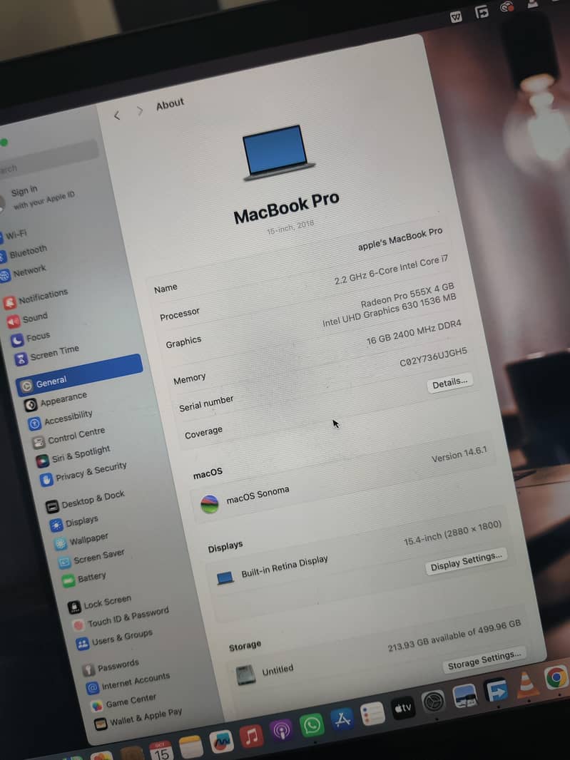 MacBook Pro 2018 3