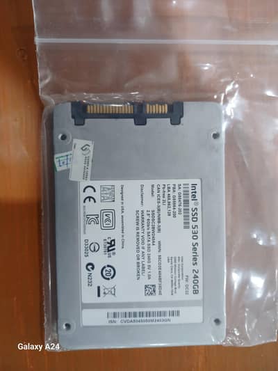 240 Gb SSD Drive Intel branded Ssd 2.5 Health 85% urgent sale