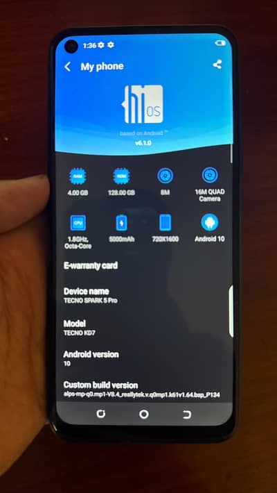 Techno Spark 5 Pro 128 GB