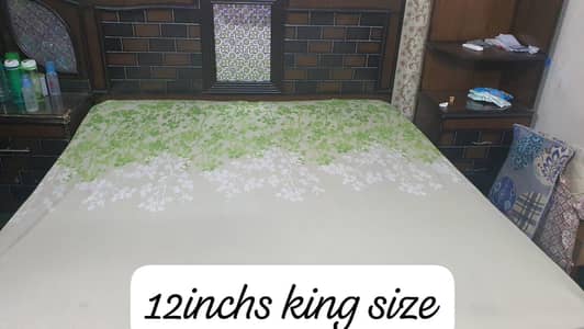 king size spring mattres urgent sale