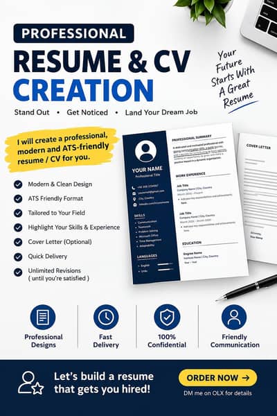 Professional Resume Writing & CV Designing Services