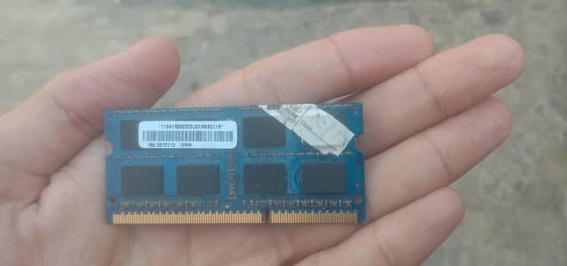 laptop ram ddr3 2gb best and lush condition