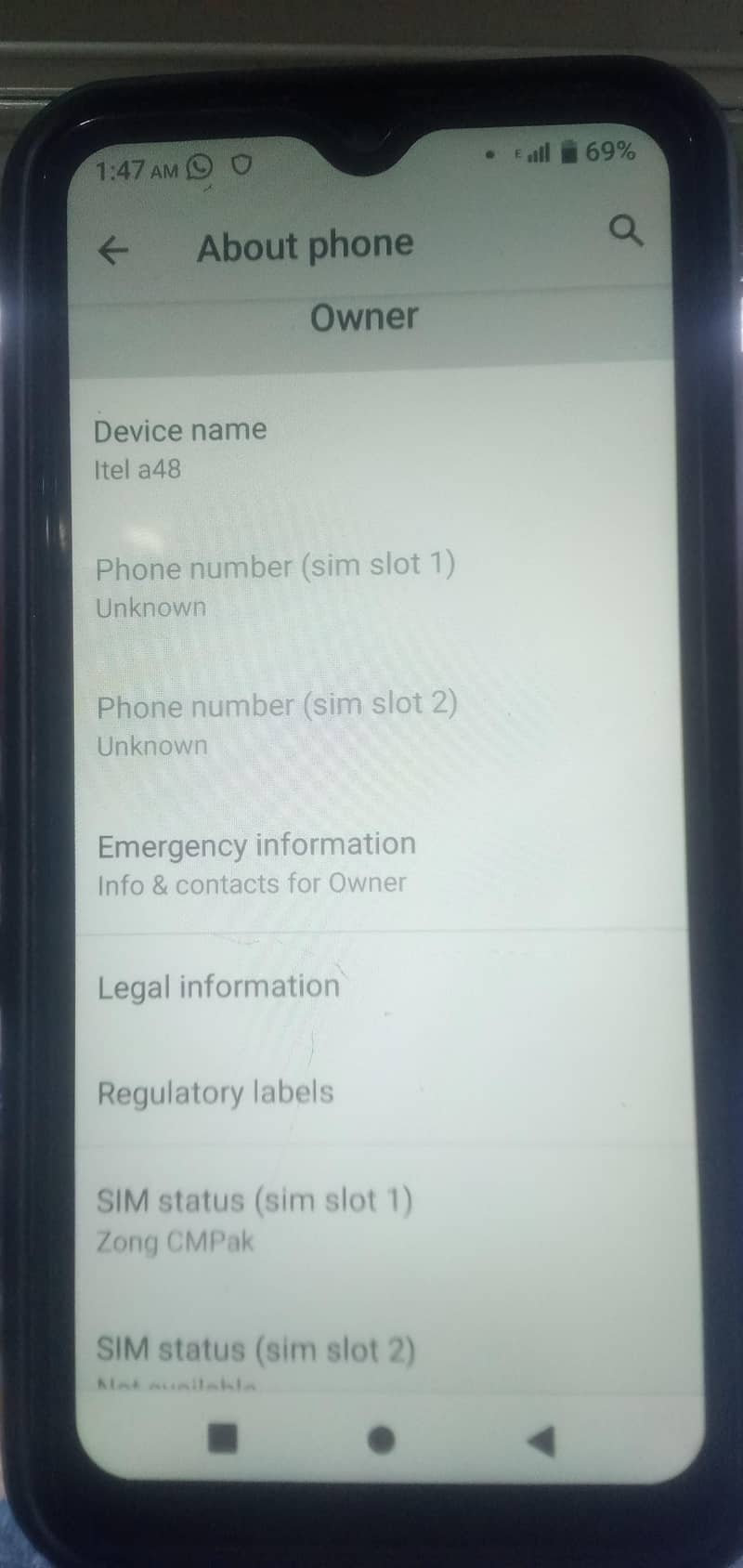 Itel A48 1