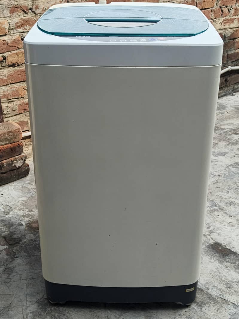 Haier automatic washing machine 4