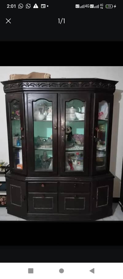 Showcase wardrobe