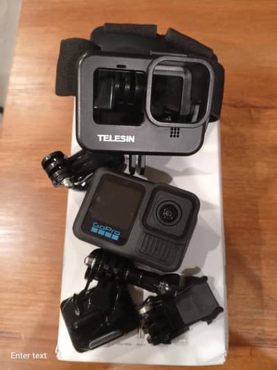 GoPro HERO13 Black 5.3K Camera with Telesin Accessories & Case