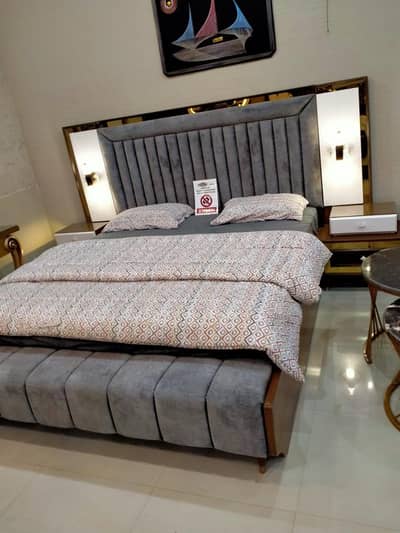 Complete Bedroom Set for Sale | Bed, Dressing Table & Wardrobes