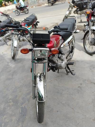 Cg 125 self start