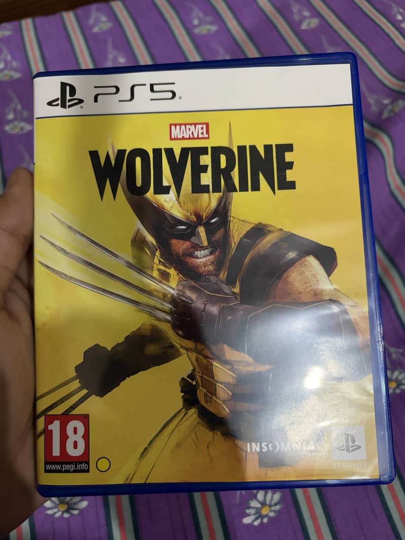 Marvel wolverine ps5 0
