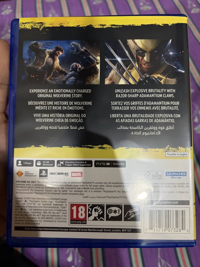 Marvel wolverine ps5 1