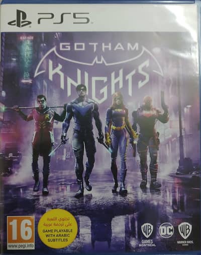 Ps5 game Gotham knights