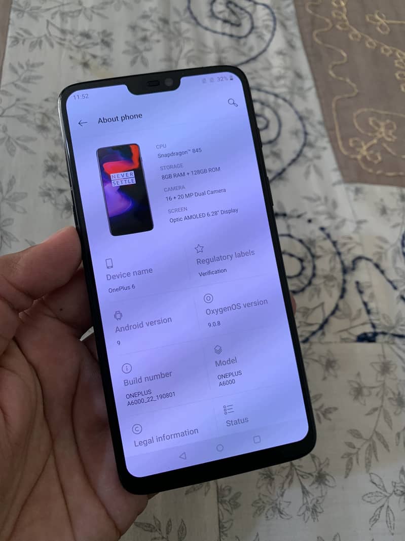 One Plus 6 4