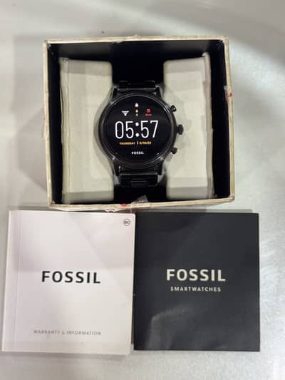 Fossil Gen 5 Wear OS Smartwatch with Box