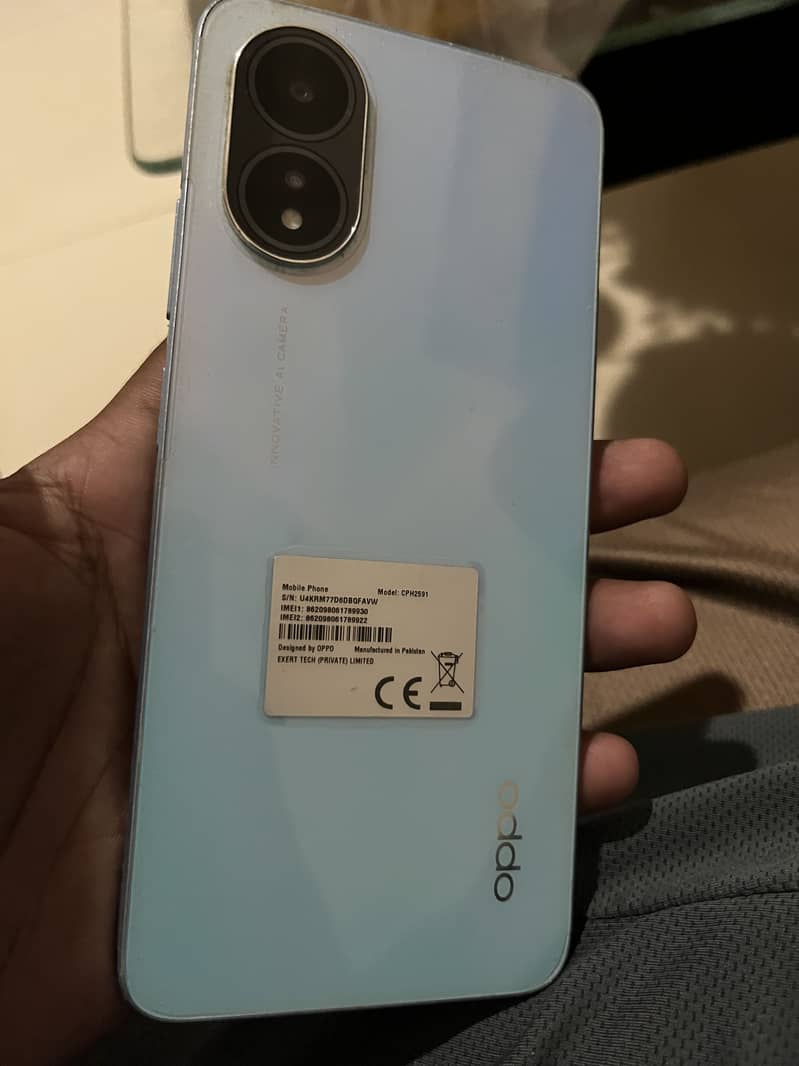 OPPO A18 0