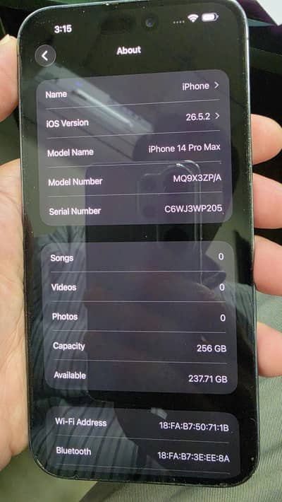 iphone 14 pro Max non PTA
