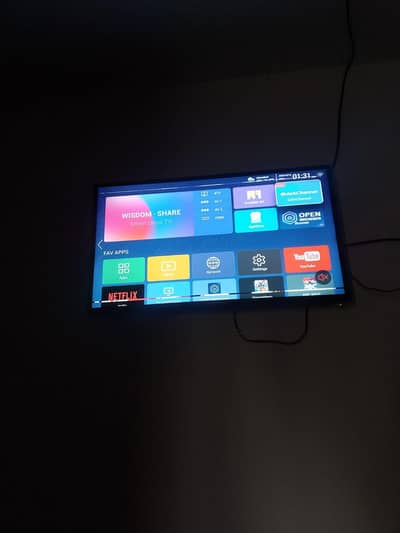 42 inch smart led tv Samsung body board ok panel my 2 line hy