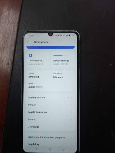 Realme Note 50