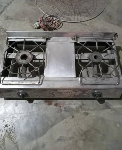 steel chulha new condition working good