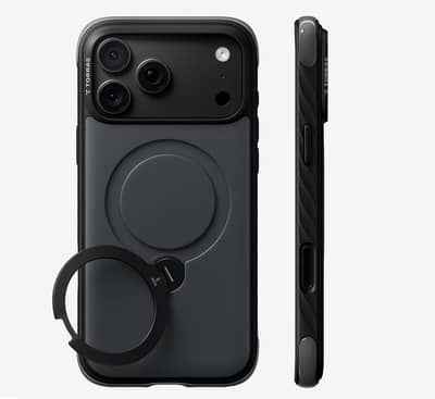 Torras Ostand Q3 Rugged Case (Jet Black) 17/18 Pro Max