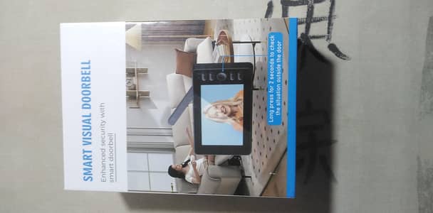 SMART VISUAL DOOR BELL WITH VIDEO MONITOR.