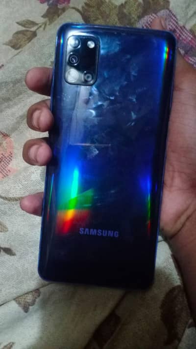 Samsung a31 all ok penal change  prize 15k