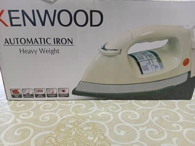 Kenwood Automatic Iron Heavy Weight 1000W - Brand New Box Pack
