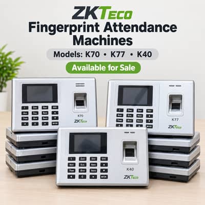 ZKTeco Fingerprint Attendance Machines for Sale