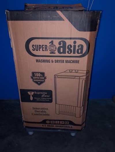 Super One Asia Washing Machine.
