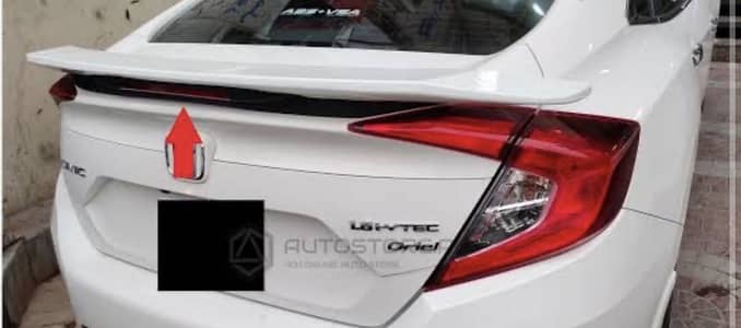 Civic X RS spoiler