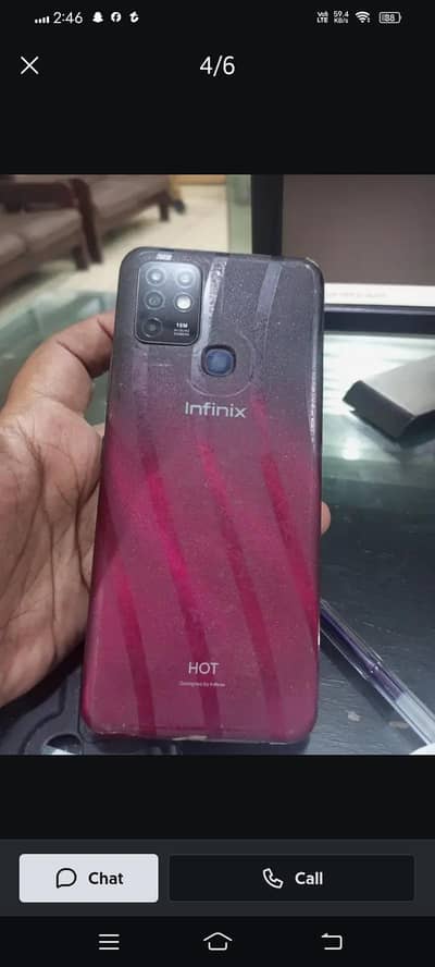 Infinix Hot 10 128 gb All okay