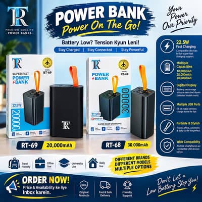 Power bank 20000,30000mah