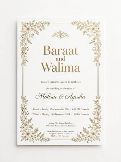 Digital wedding card - Shadi card maker