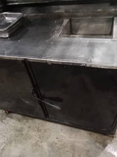 fast food counter
