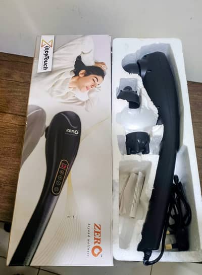 Zero HealthCare ZippyTouch Handheld Massager - 10/10 Condition with B