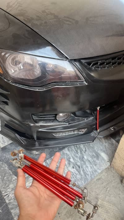 Universal front bumper shocks