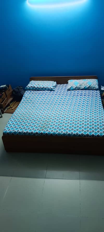 Original Formica (imported sheet) Bed with mattress