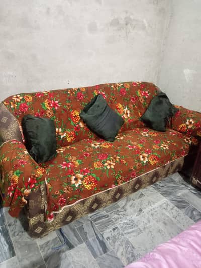 3 sofa set 1three seater and 2 single