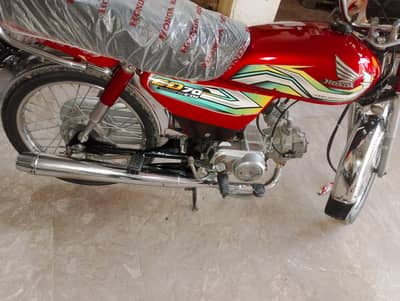 My Honda cd70 in a 10/10 condition Total All genuine 23 4 2024 model