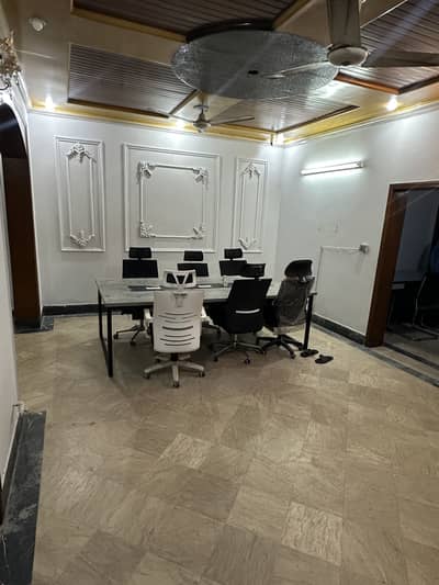 5 Marla Fully Furnished House for Rent in Johar Town Phase 2 Lahore Ideal for Silent Office | Near Emporium Mall