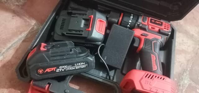 cordless burshless drill rechargeable battery
