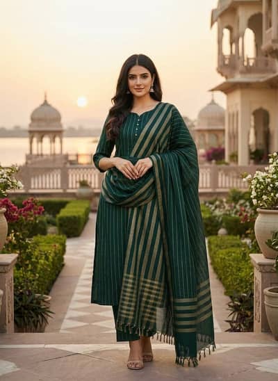 Winter Sussi Marina 3 Piece Unstitched Suit Apparel Accessory For Wom